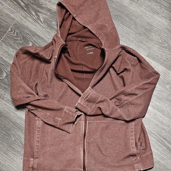 Nike Other - Nike Brown Dri-FIT Hoodie